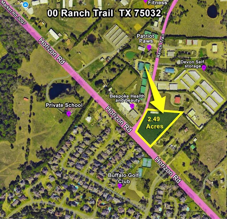 5811 Horizon Road Rockwall, TX 75032 - Photo 2 of 30 Buy all 4.80 acres or 2.49 acres or 2.308 acres- 2 different contiguous parcels.