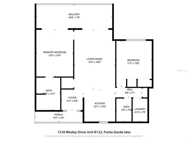 $299,900 | 1318 Wesley Drive, Unit B122, Punta Gorda, FL 33950