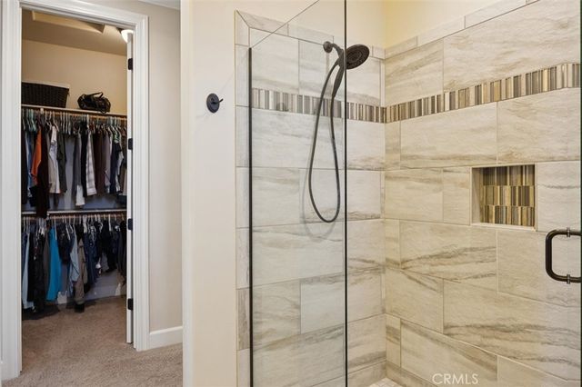 a bedroom with a workspace