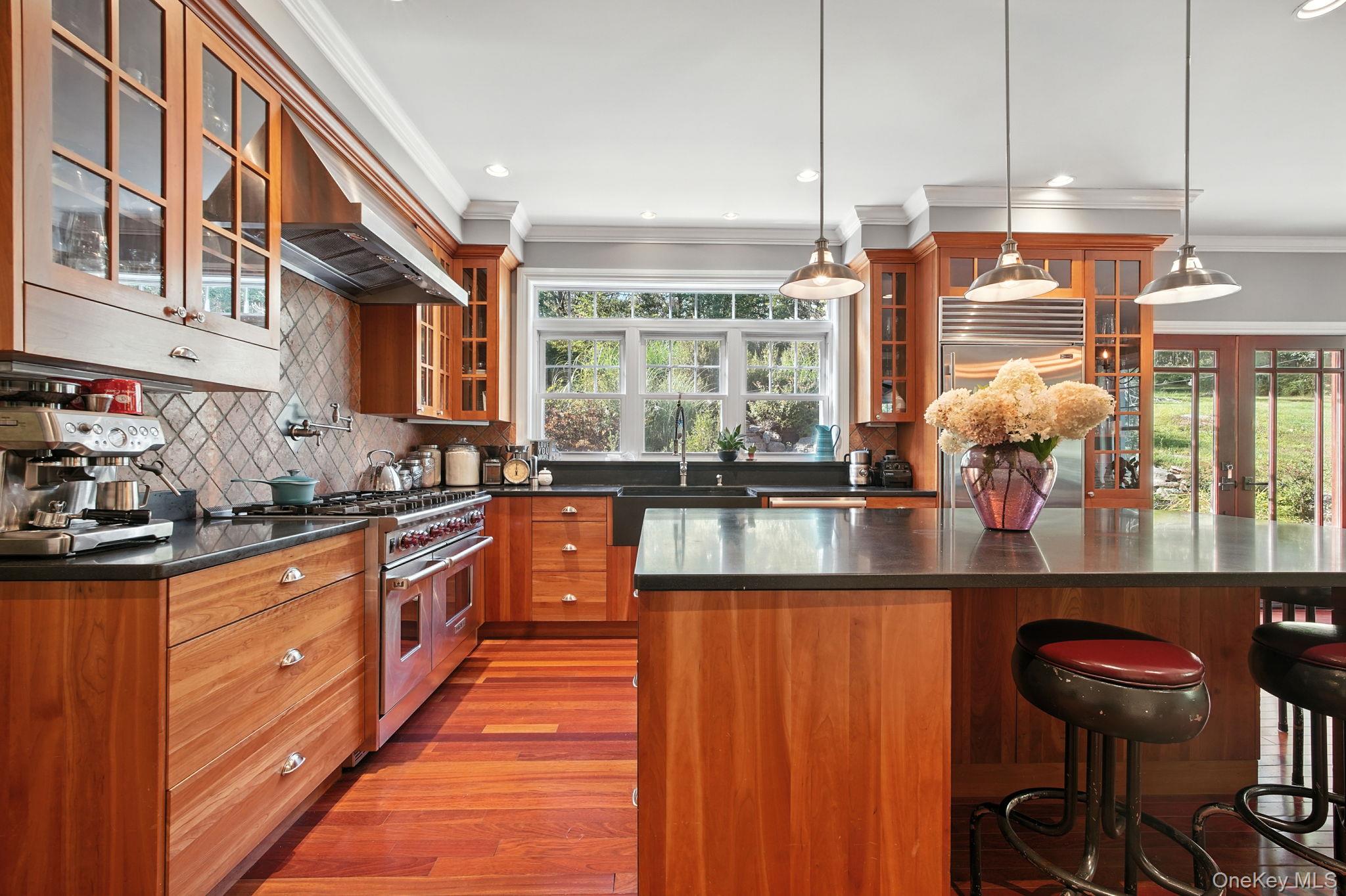 57 South White Rock Road Holmes, NY 12531 - Photo 17 of 44 a kitchen with stainless steel appliances granite countertop a stove a sink and dishwasher