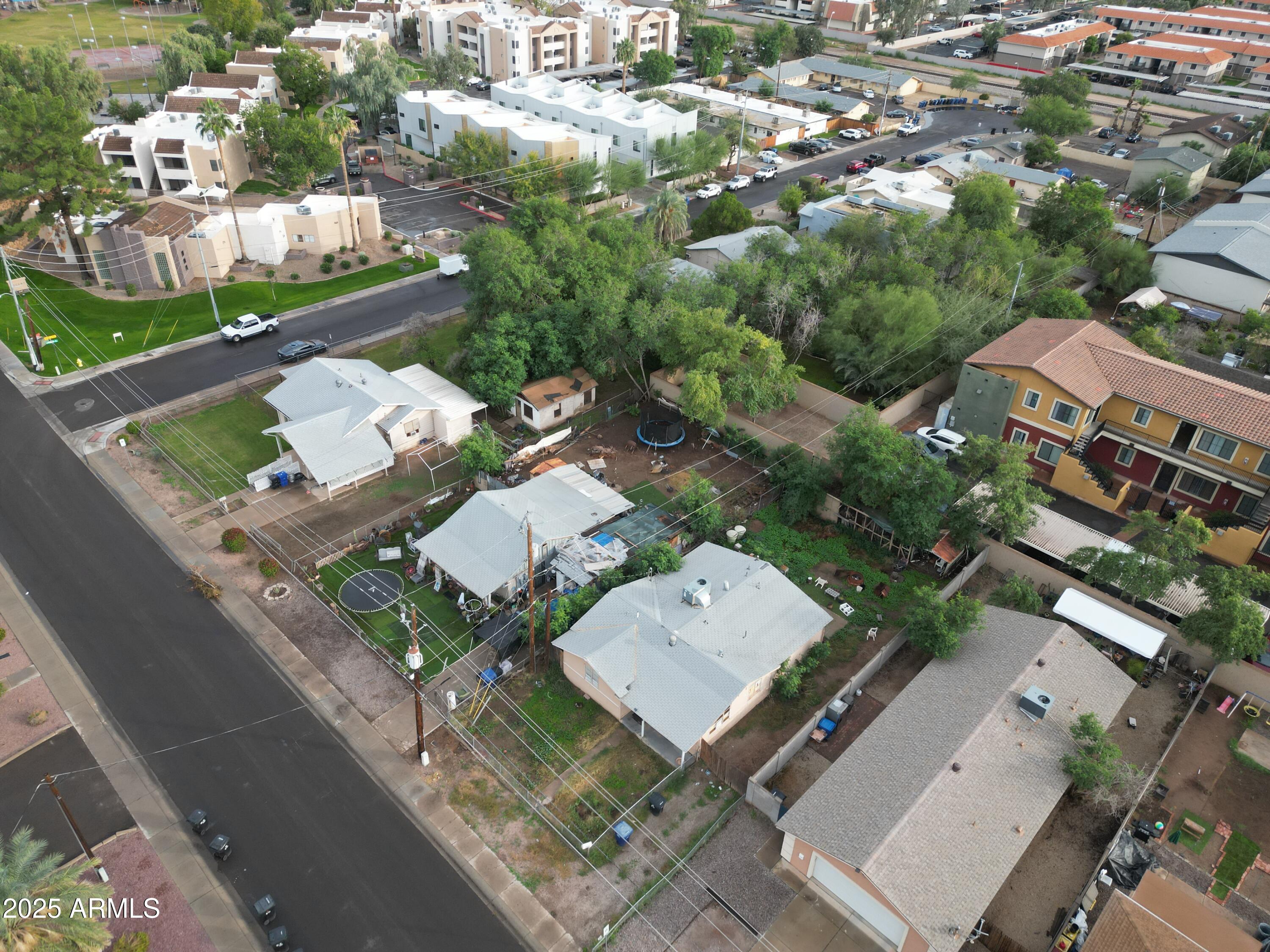 1229 East Spence Avenue Tempe, AZ 85281 - Photo 17 of 36 an aerial view of a city