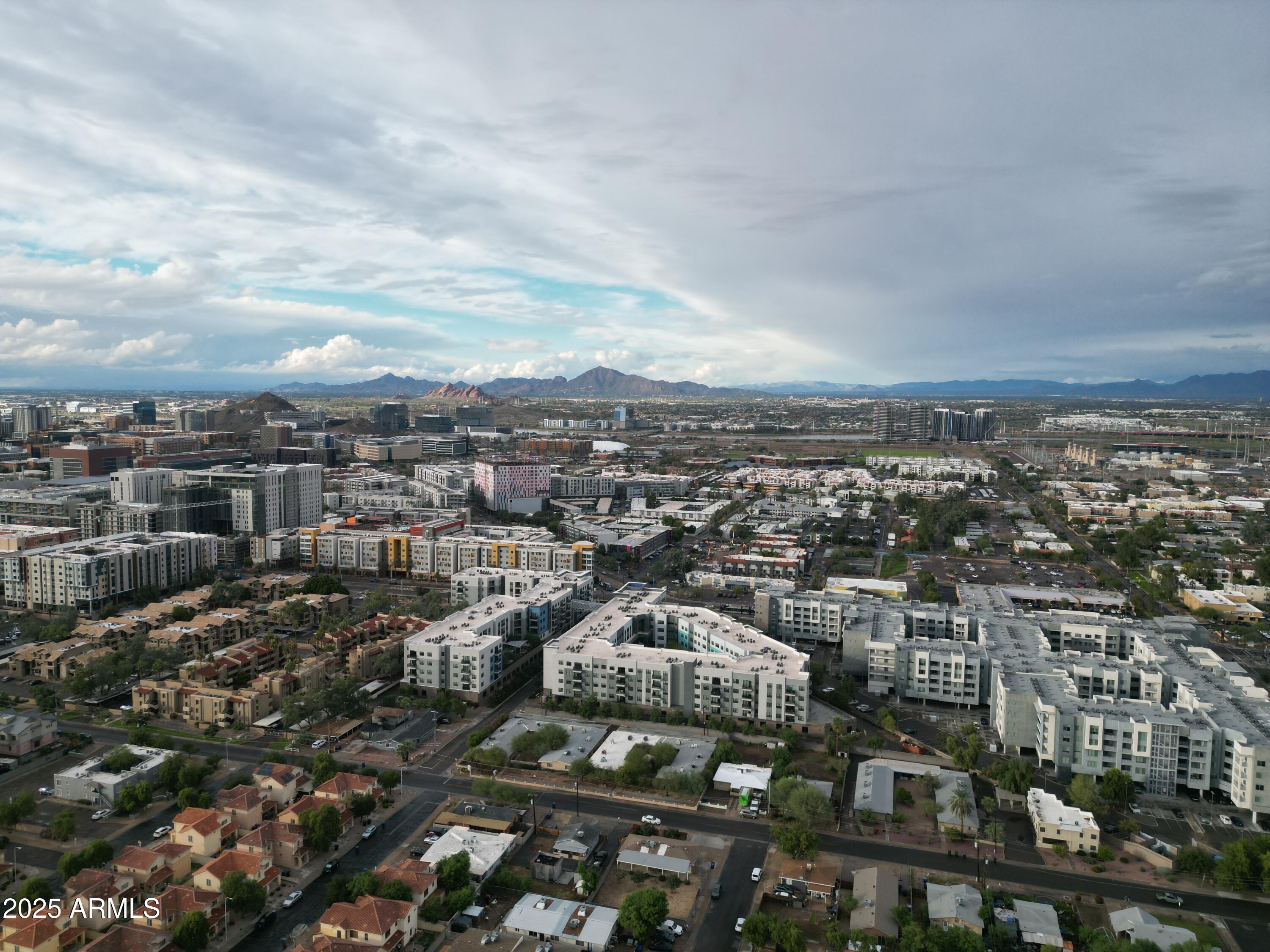 1229 East Spence Avenue Tempe, AZ 85281 - Photo 21 of 36 an aerial view of a city