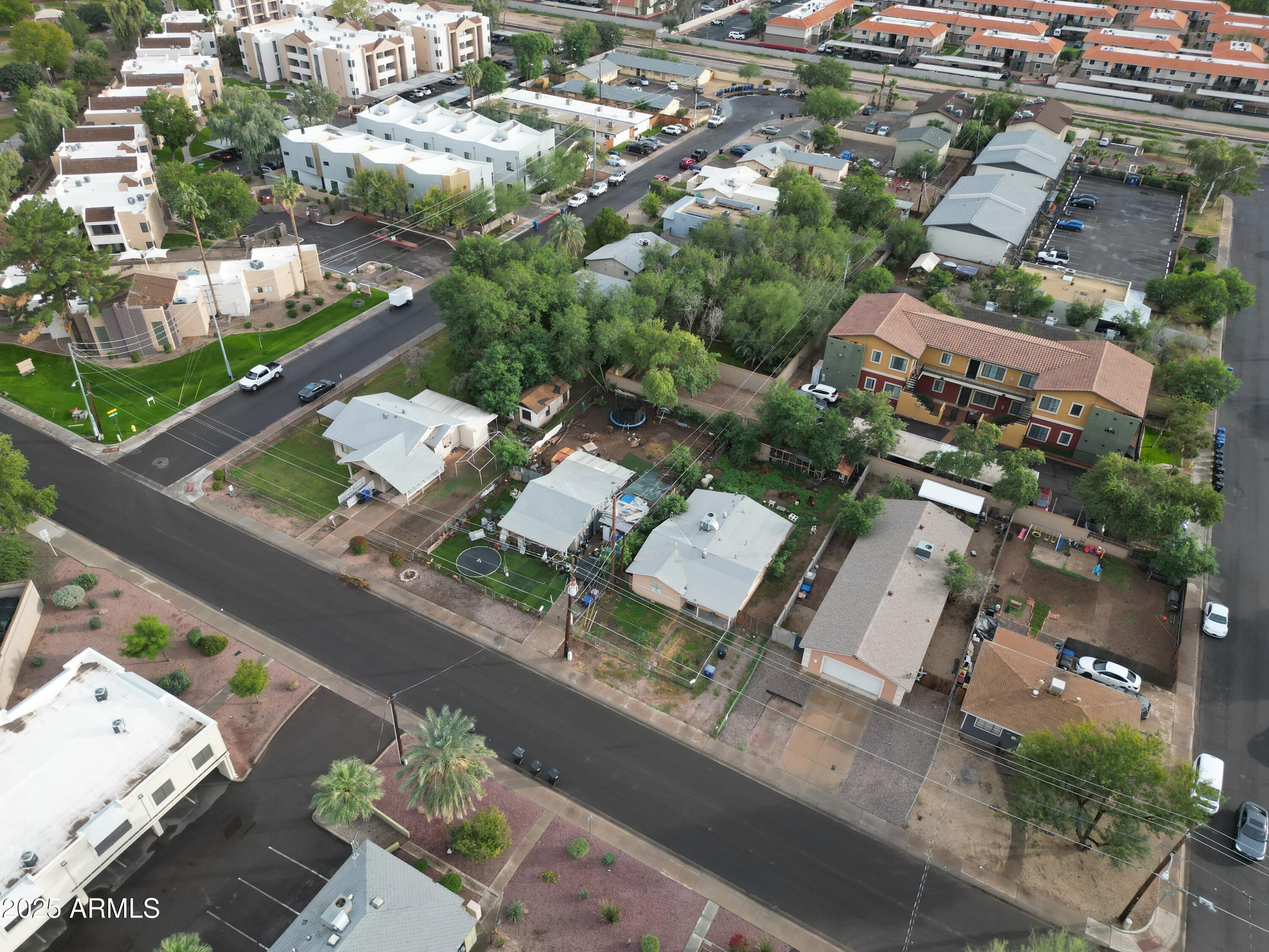 1229 East Spence Avenue Tempe, AZ 85281 - Photo 30 of 36 an aerial view of a residential houses with outdoor space