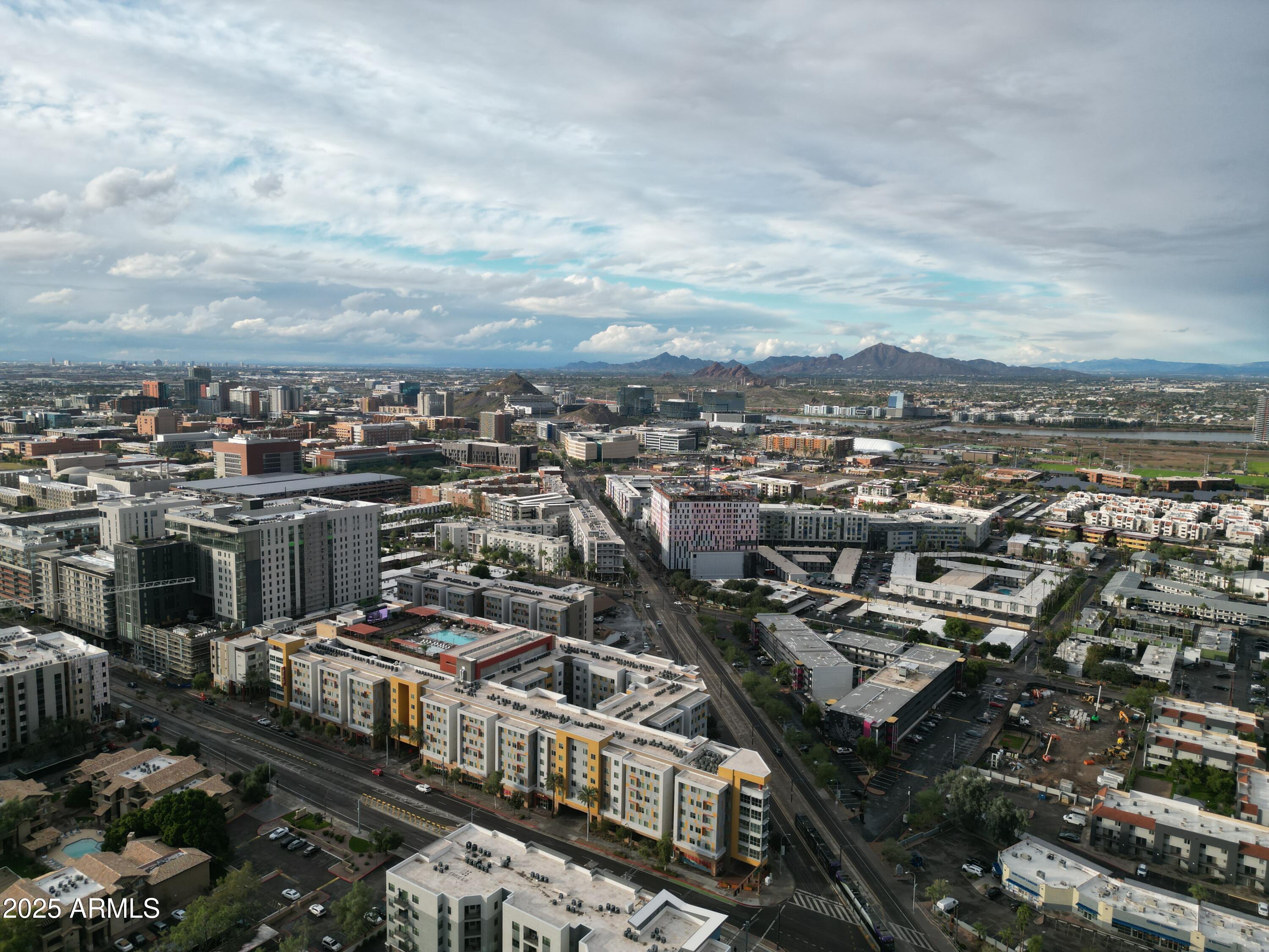 1229 East Spence Avenue Tempe, AZ 85281 - Photo 3 of 36 an aerial view of a city
