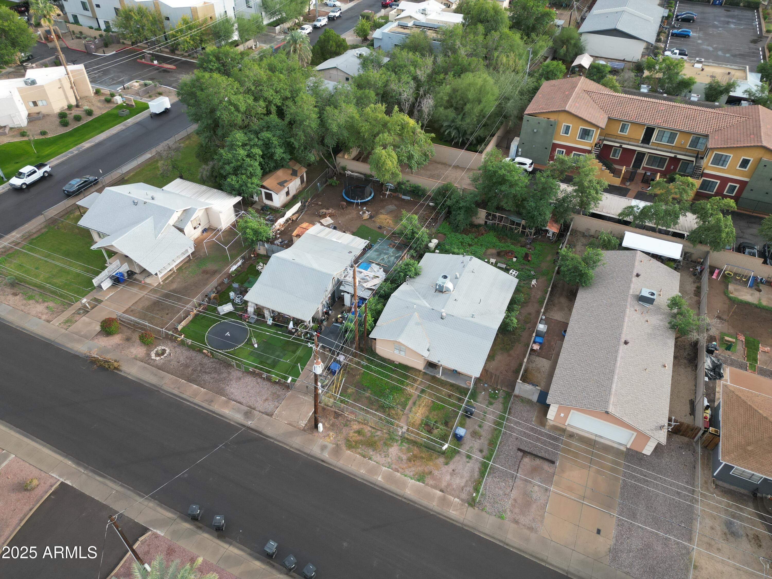 1229 East Spence Avenue Tempe, AZ 85281 - Photo 32 of 36 an aerial view of a house with a garden