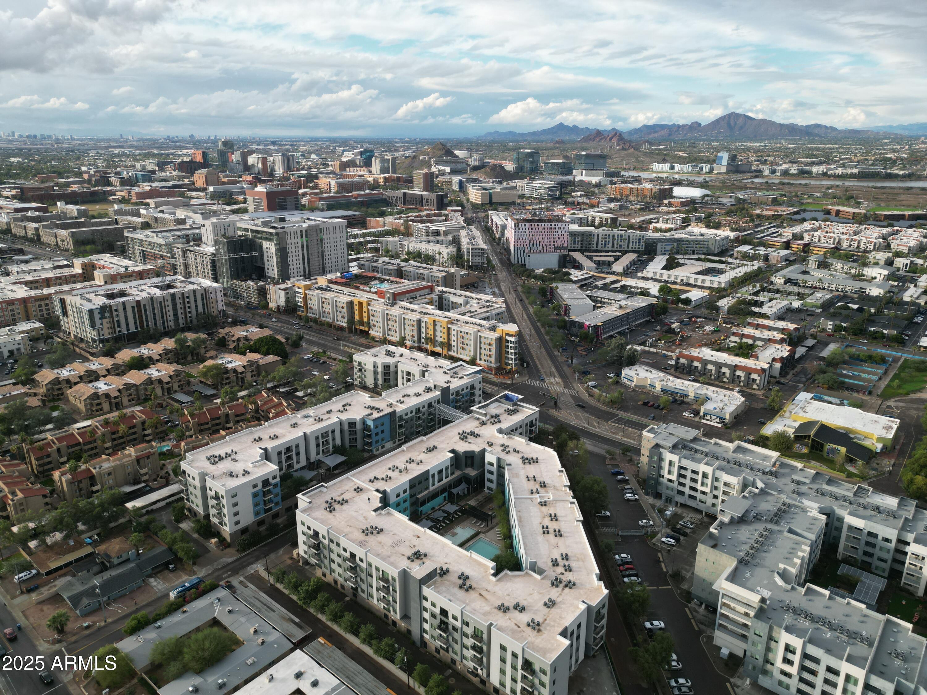 1229 East Spence Avenue Tempe, AZ 85281 - Photo 4 of 36 an aerial view of a city