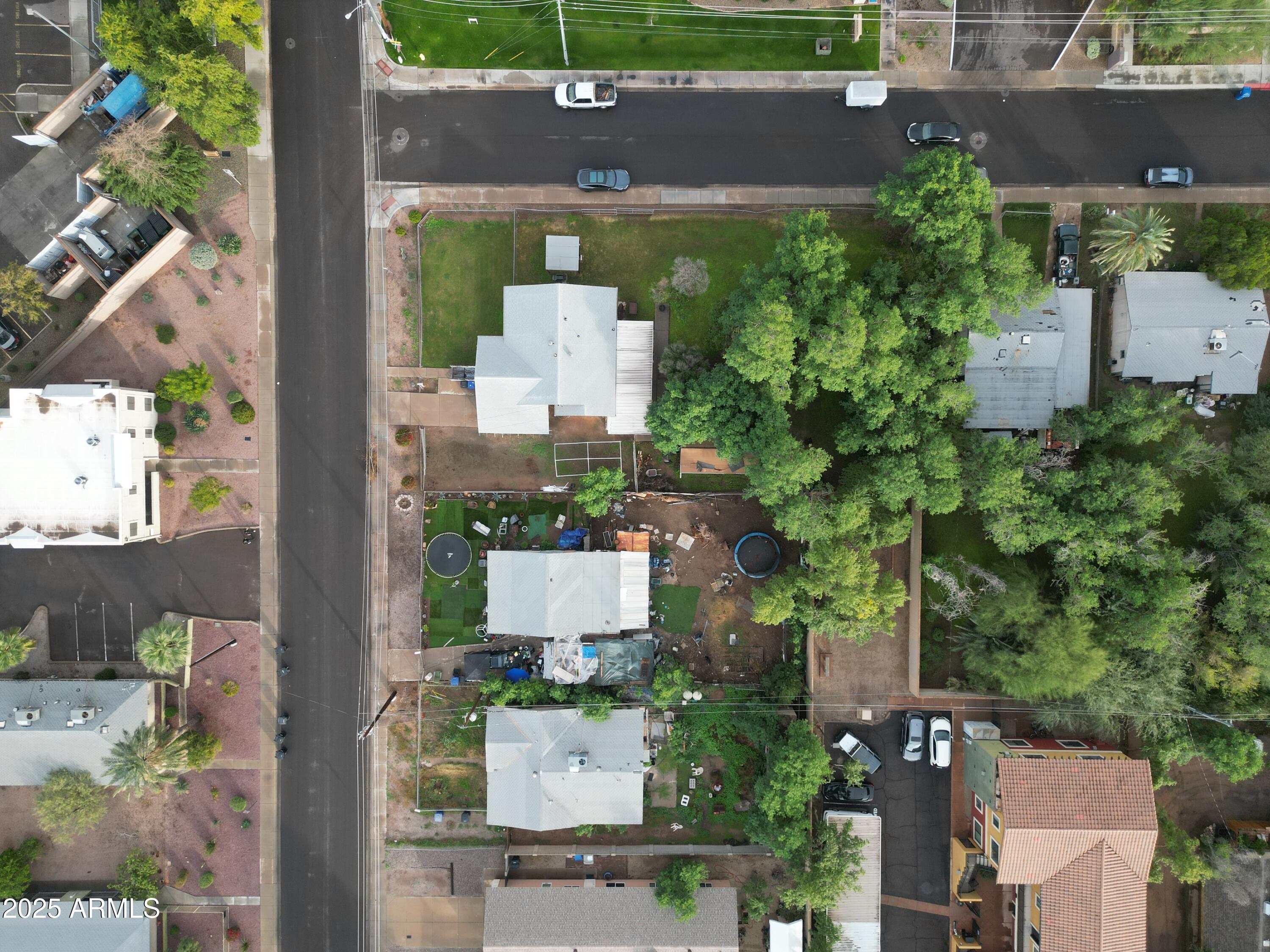 1229 East Spence Avenue Tempe, AZ 85281 - Photo 5 of 36 an aerial view of a house with a yard