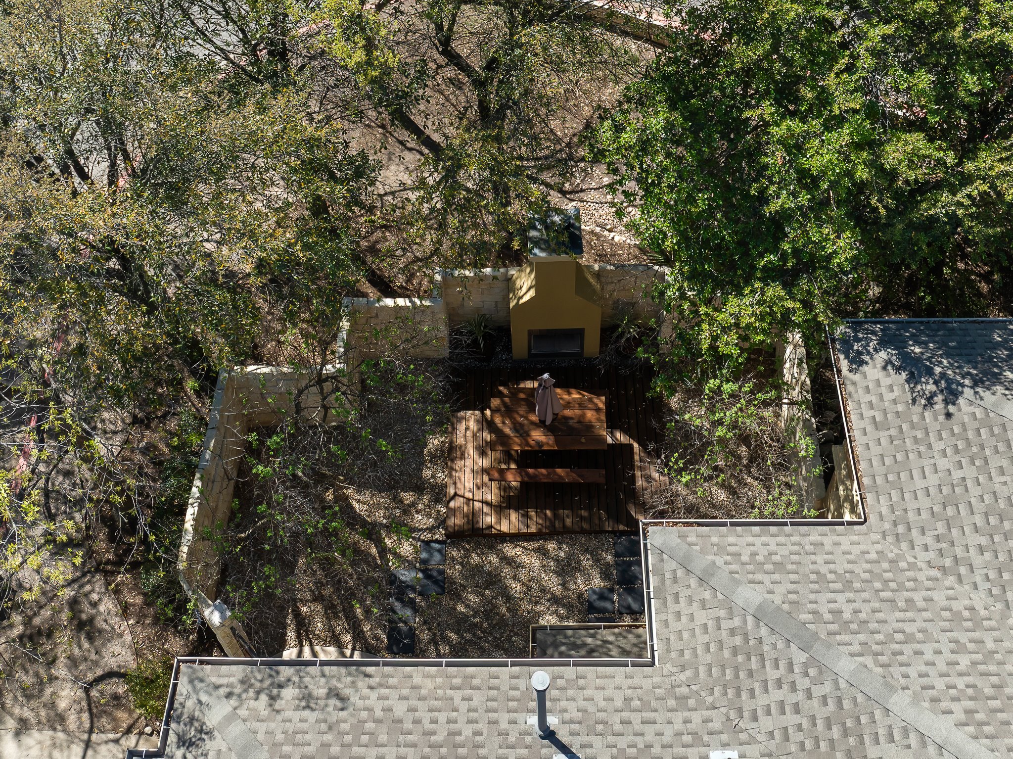 3406 Menchaca Road, Unit 28 Austin, TX 78704 - Photo 37 of 40 View from above of property