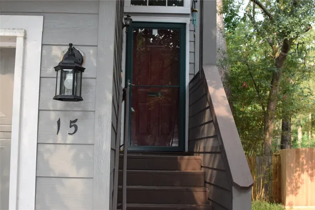 a view of an entryway