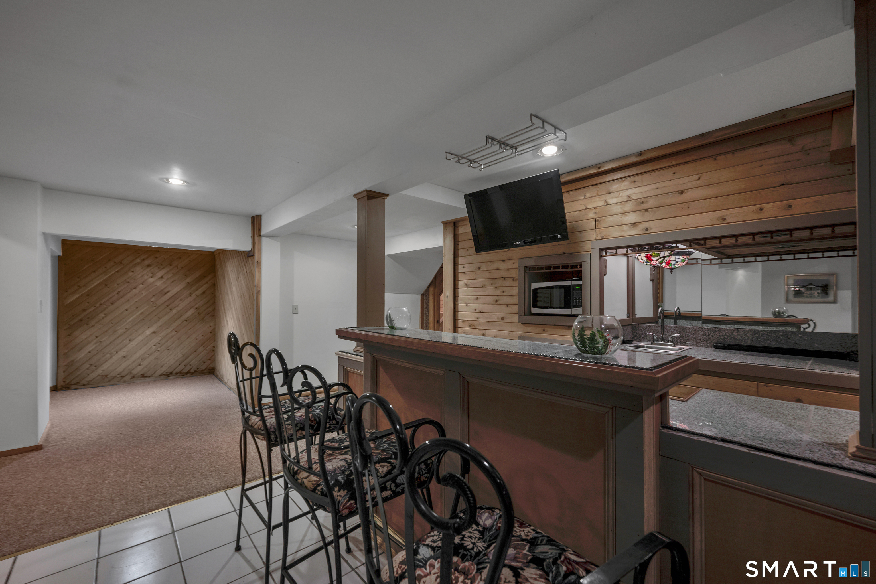 403 Riley Mountain Road Coventry, CT 06238 - Photo 30 of 40 Full Bar Basement