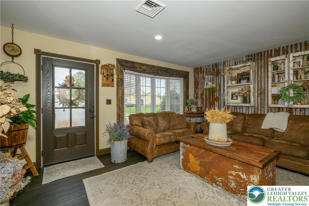 68 Mitchell Avenue Nazareth, PA 18064 - Photo 18 of 45 a living room with furniture and large windows