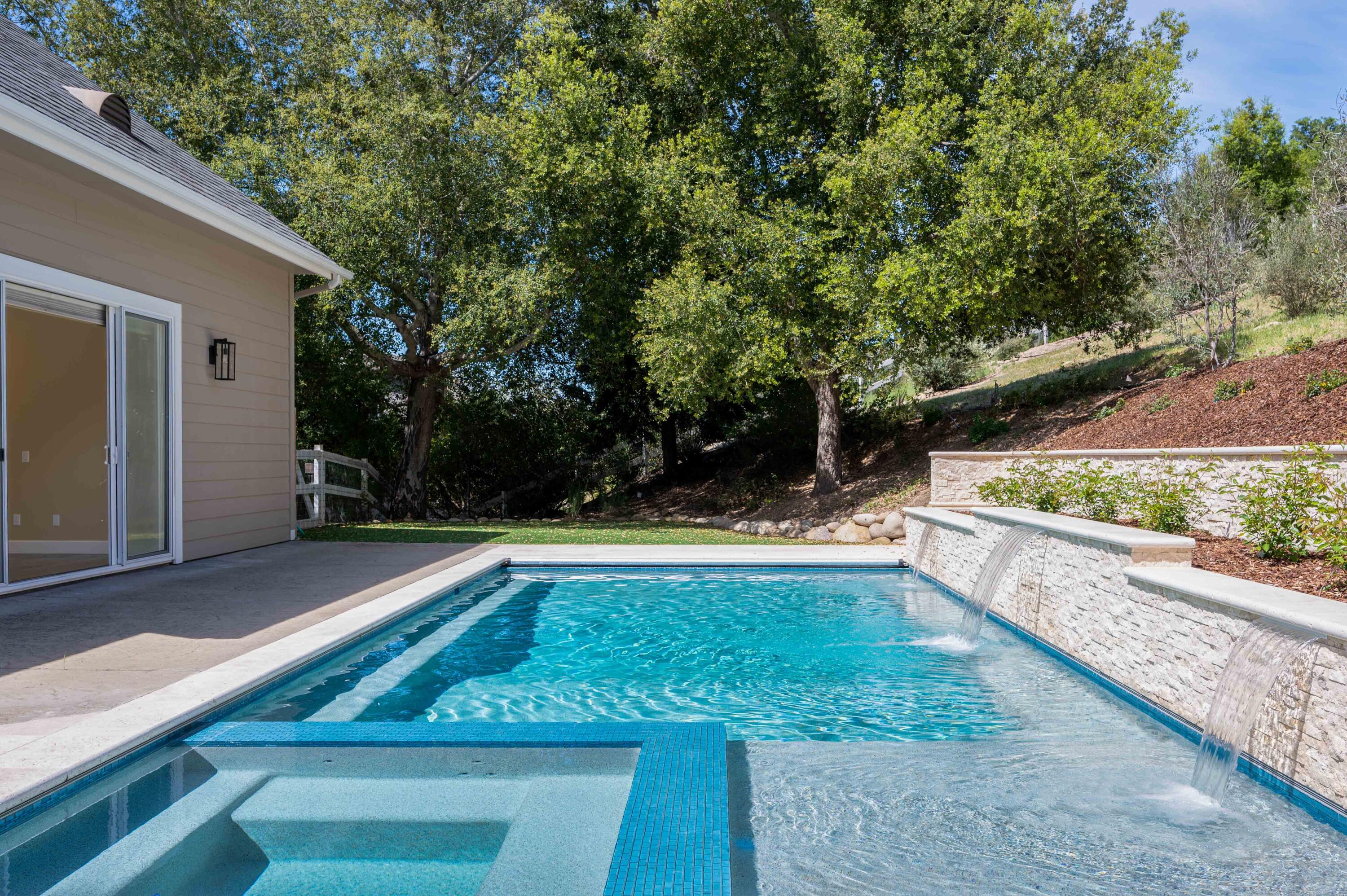 945 Old Ranch Road Solvang, CA 93463 - Photo 4 of 35 pool from spa end