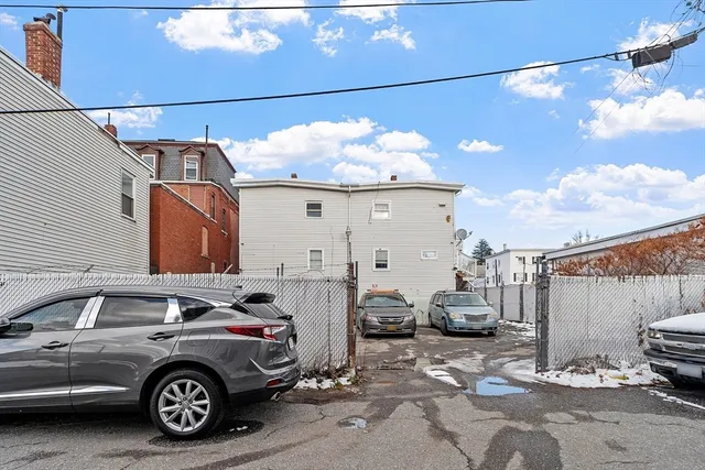 a view of a hallway with elevator