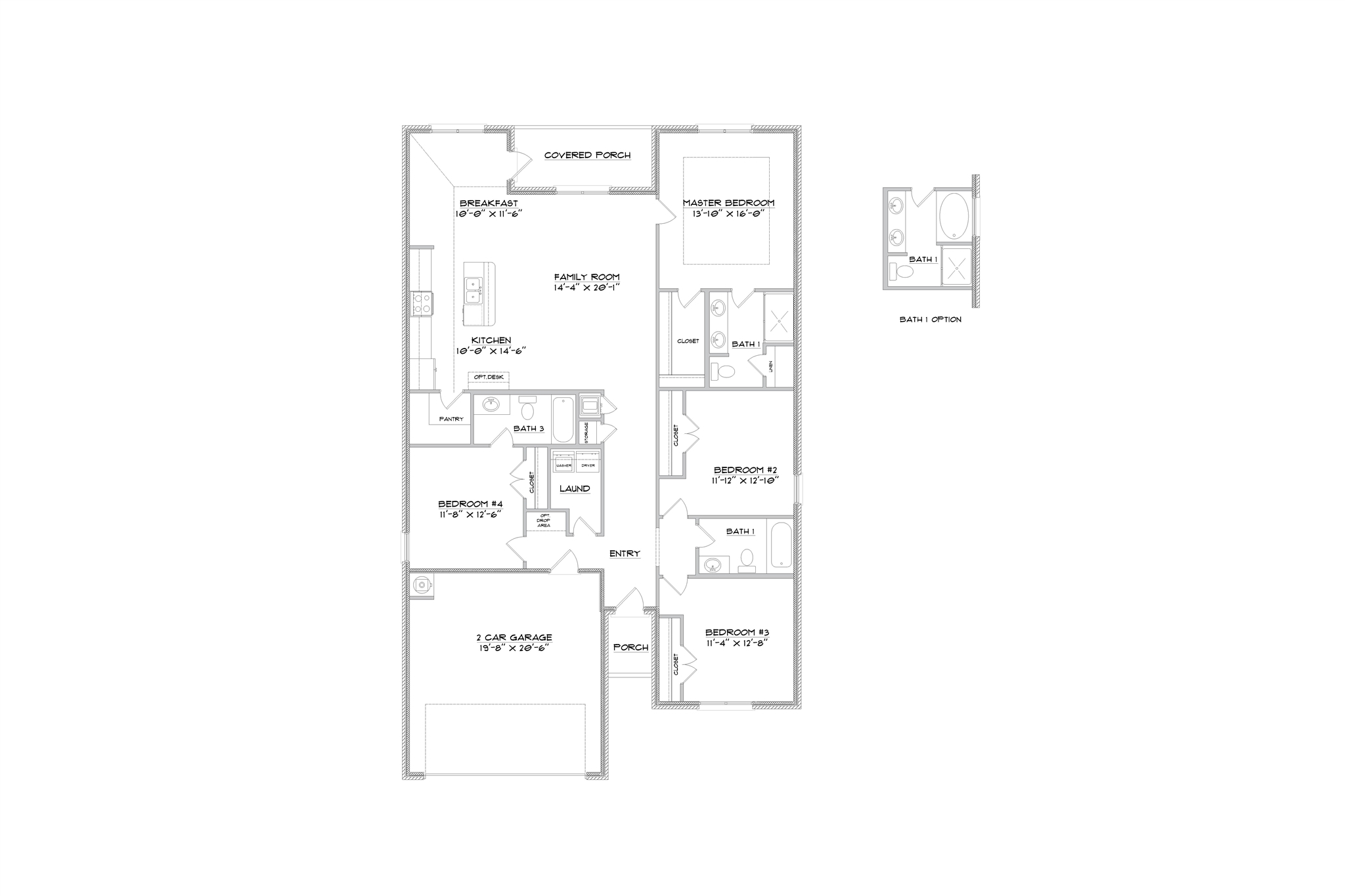 1236 Caper Avenue Foley, AL 36535 - Photo 30 of 31 Floor plan