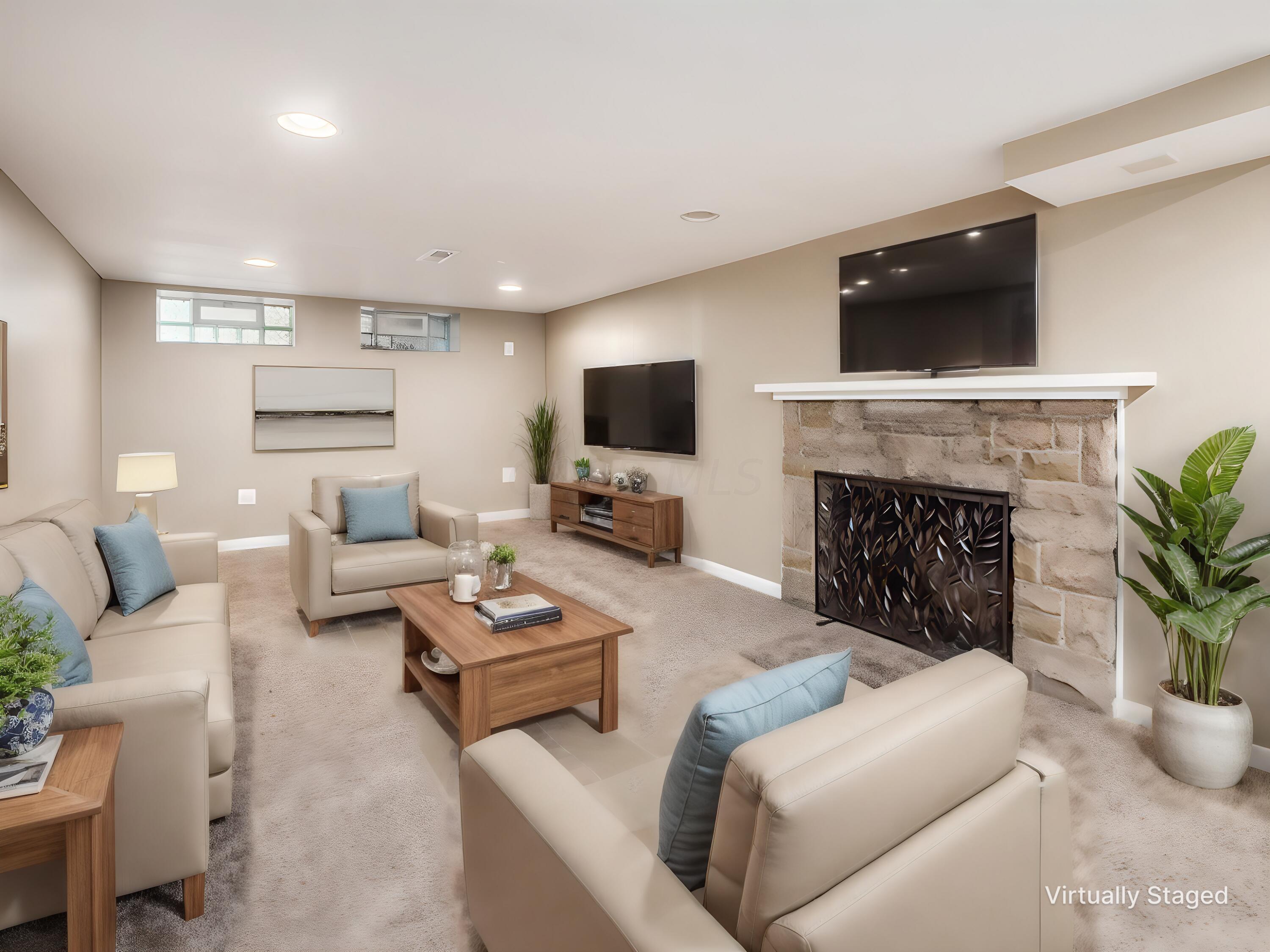 356 Gudrun Road Columbus, OH 43202 - Photo 39 of 53 Lower Level Rec Rm