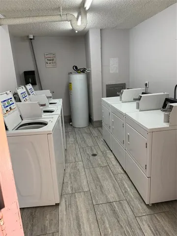 a room with storage and utility