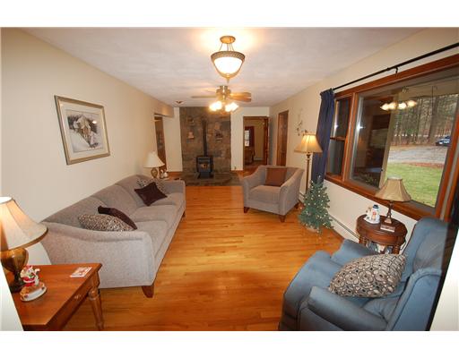 75 Tripps Corner Road Exeter, RI 02822 - Photo 9 of 20 Living Room. Nice bright living room with hardwood floors and great pellet stove that heats most of house. This room could be a great dining room if you need the space.