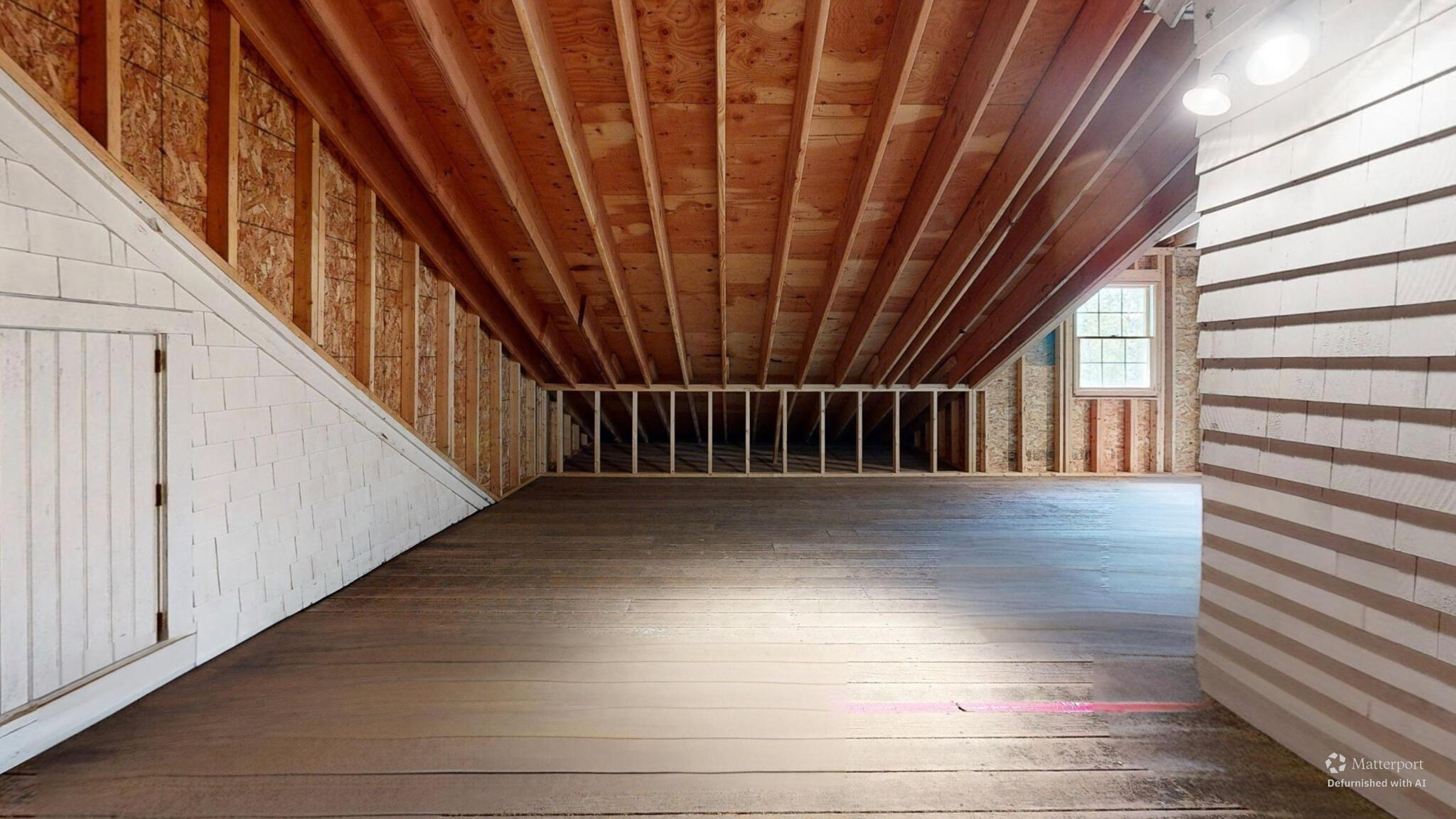 299 Gates Road Jefferson, ME 04348 - Photo 53 of 121 Unfinished Bonus Room on 2nd Floor