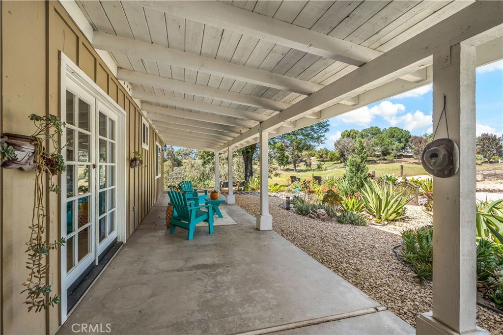 39980 Vía Fernando Temecula, CA 92592 - Photo 13 of 73 a view of a porch with furniture