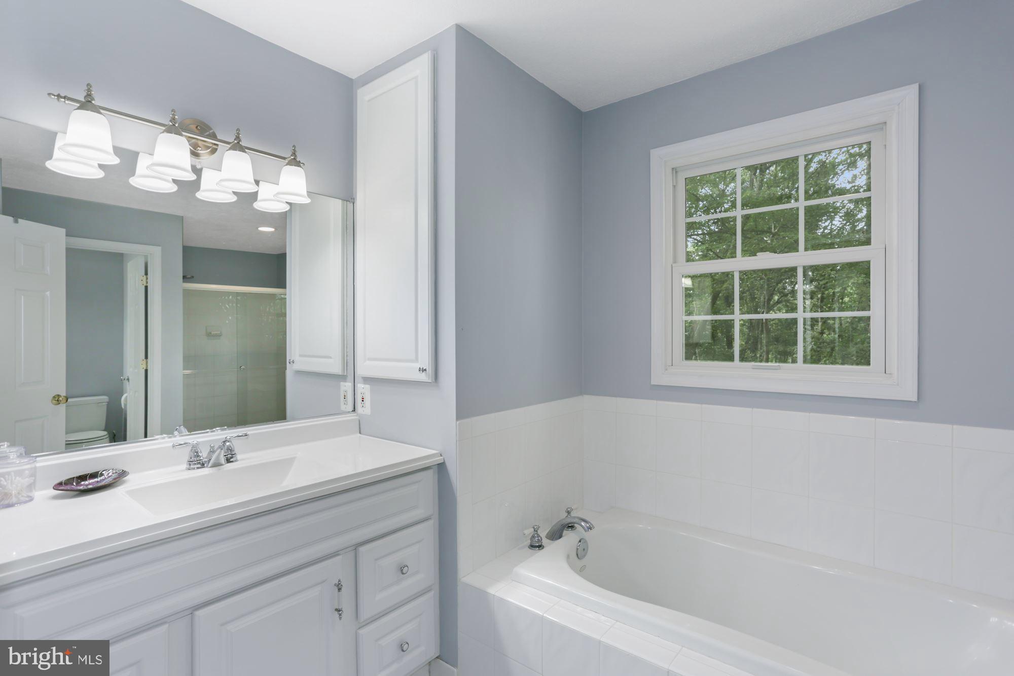 1958 Barton Hill Road Reston, VA 20191 - Photo 12 of 32 Master Bath w/separate tub/shower