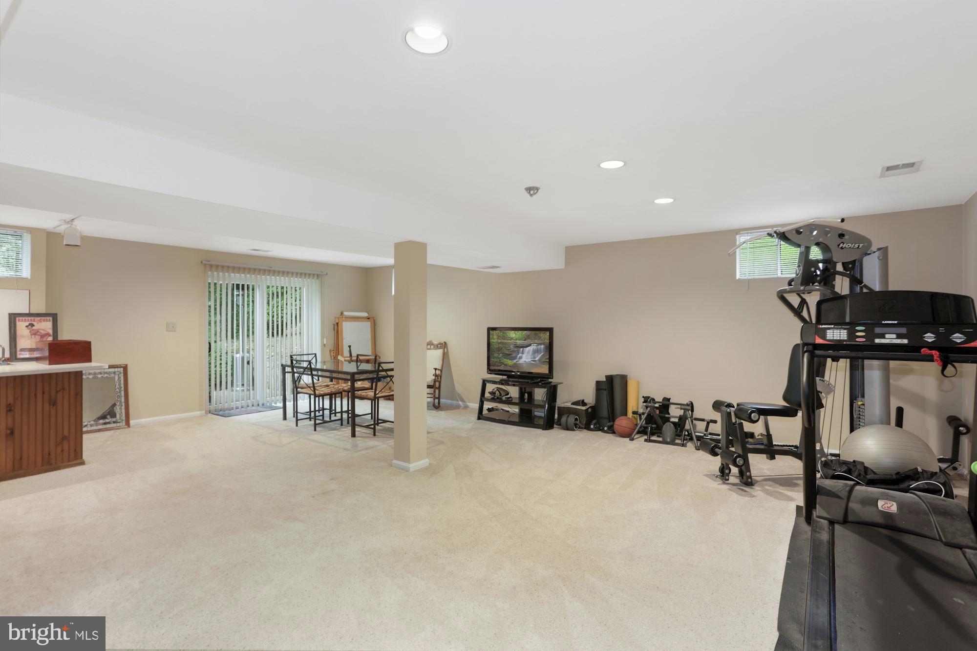 1958 Barton Hill Road Reston, VA 20191 - Photo 18 of 32 Wonderful Finished Lower Level Rec Area