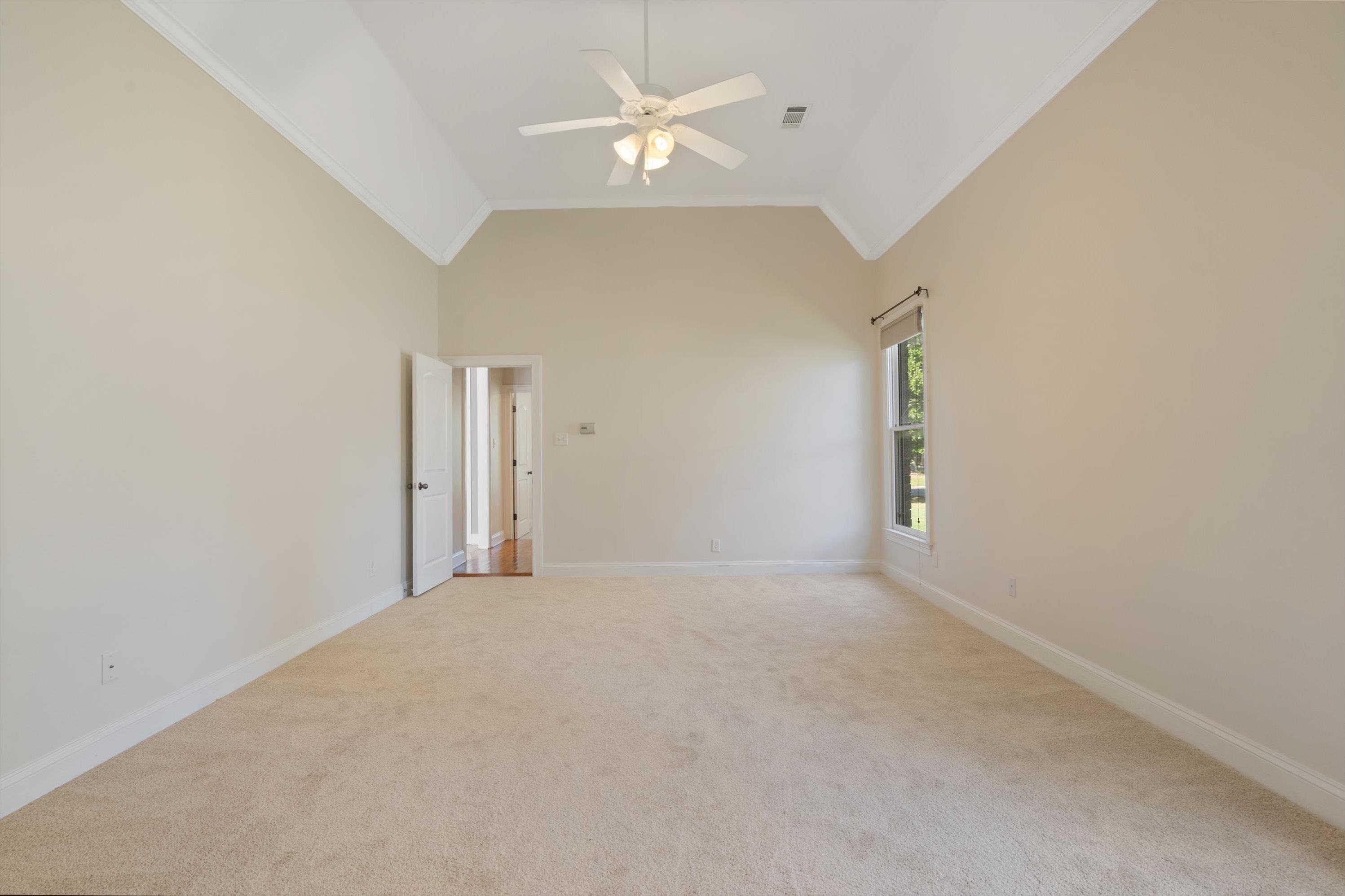 1710 Stillwind Lane Collierville, TN 38017 - Photo 15 of 40 Large primary bedroom with soaring ceiling