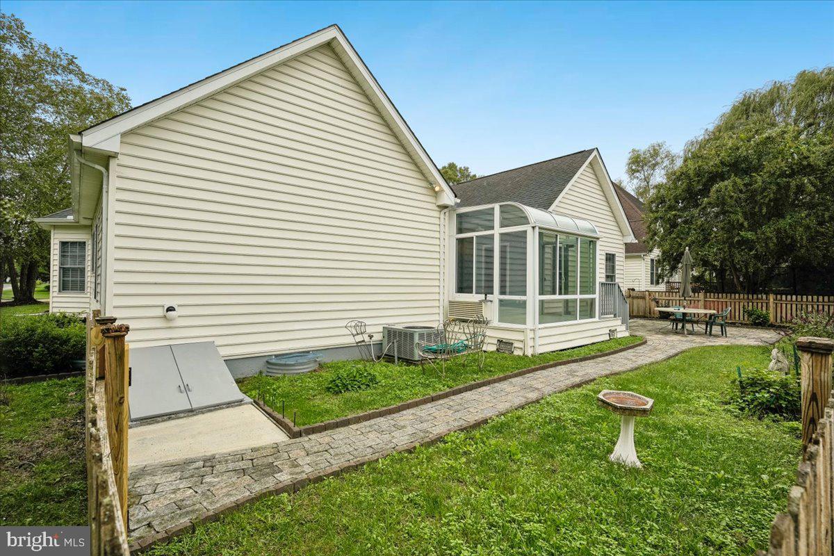 Fenced in Backyard
