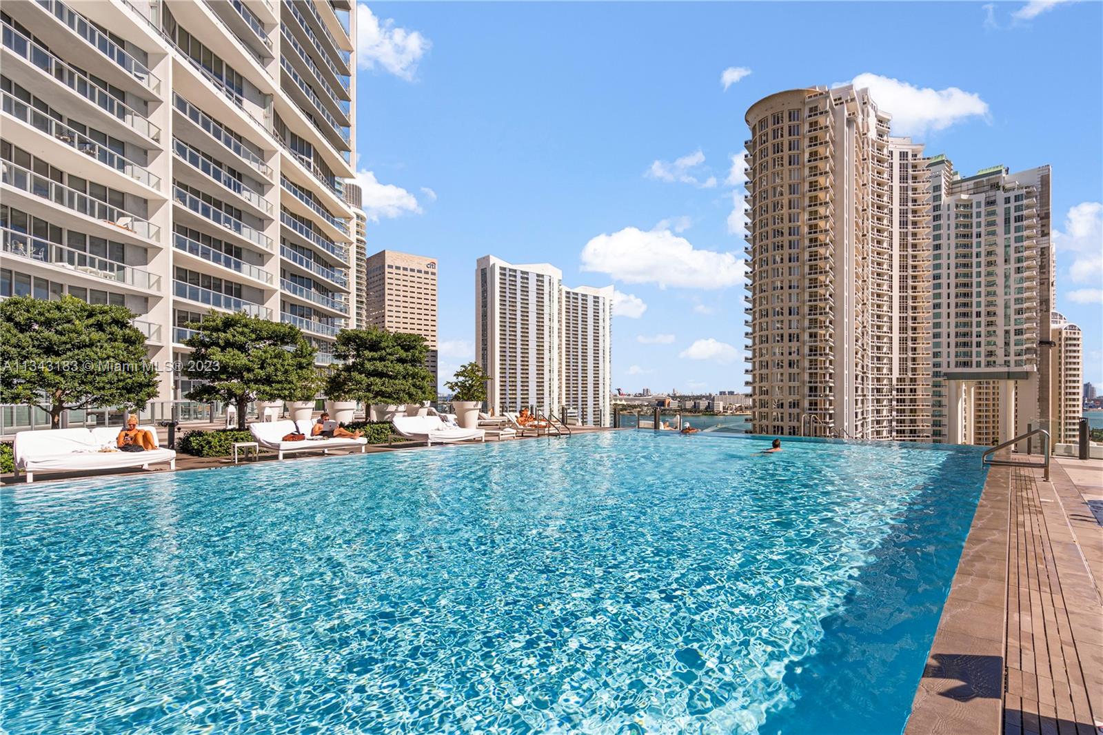 495 Brickell Avenue, Unit 3804 Miami, FL 33131 - Photo 18 of 23 a view of a city with tall buildings