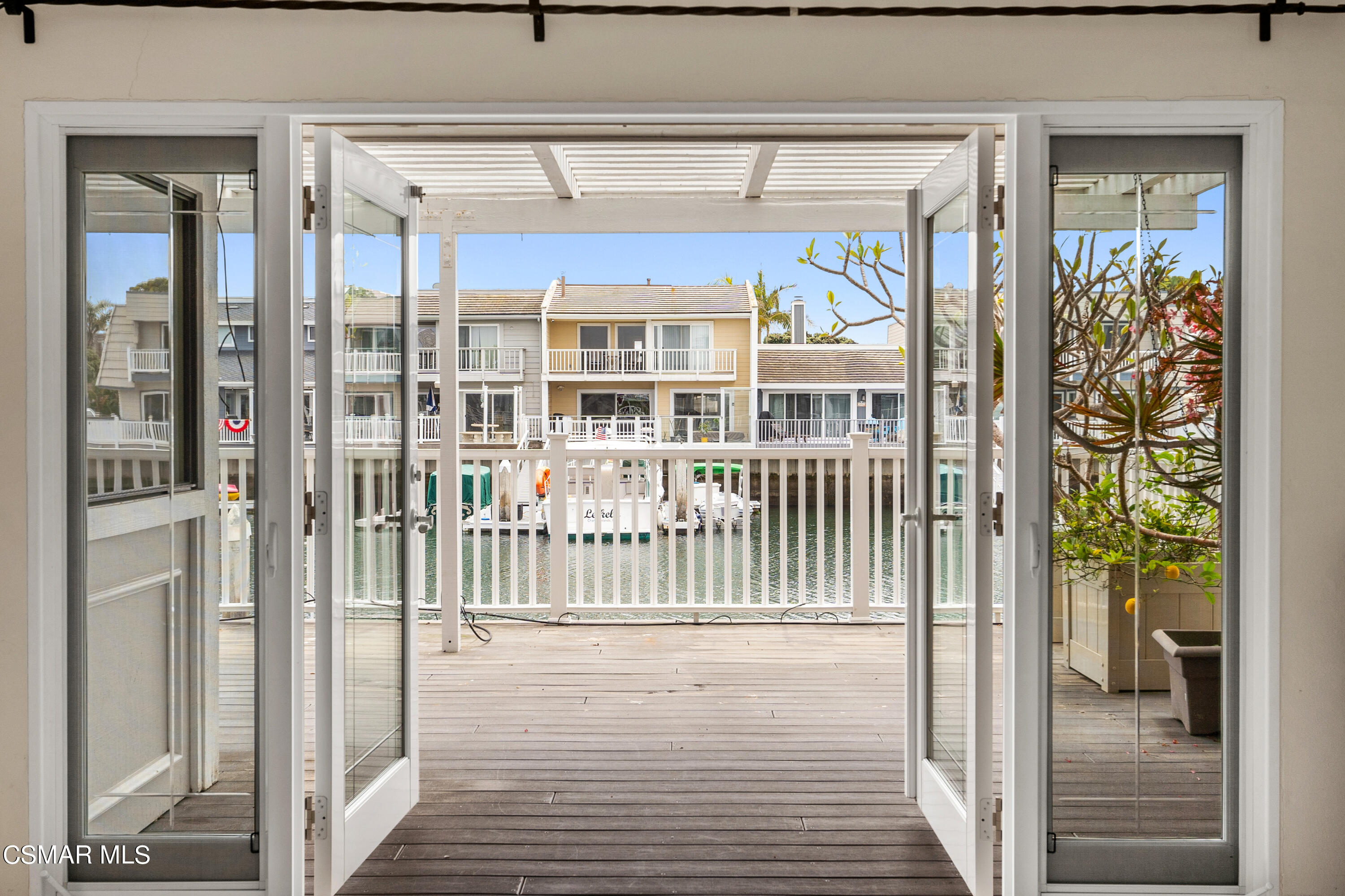 4512 Falkirk Bay Oxnard, CA 93035 - Photo 17 of 40 a view of a balcony with wooden floor