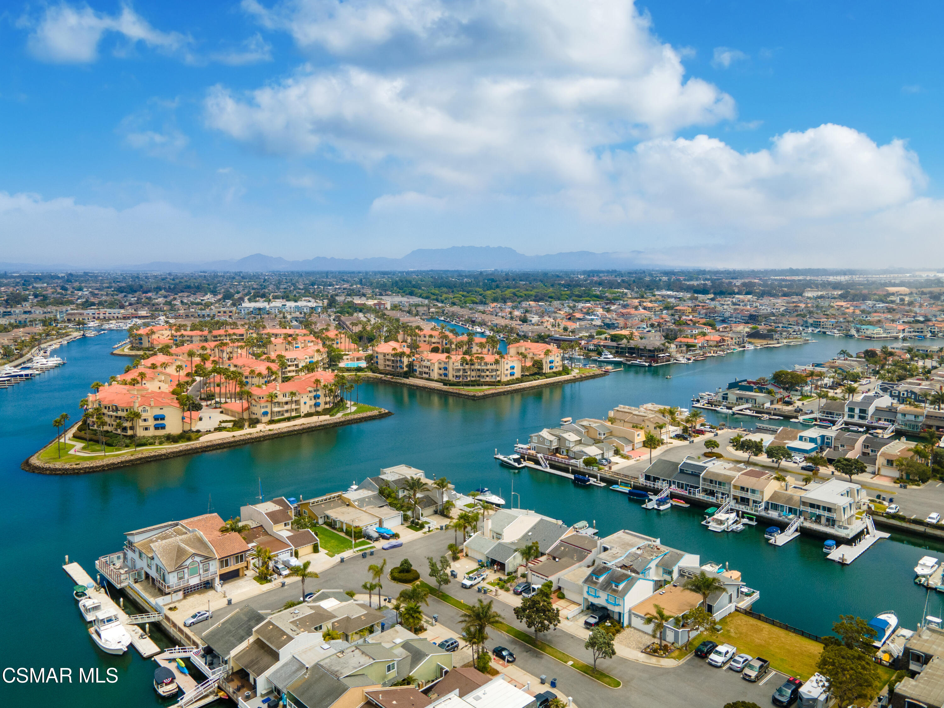 4512 Falkirk Bay Oxnard, CA 93035 - Photo 37 of 40 an aerial view of a houses with ocean view
