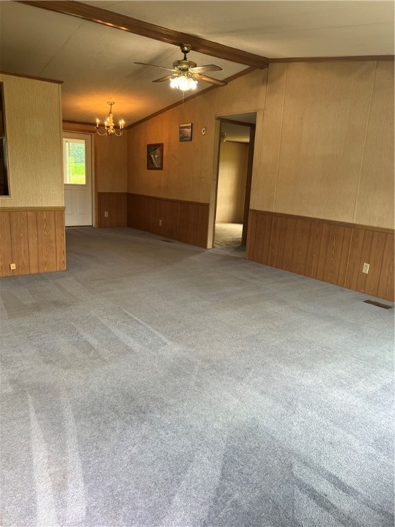 7551 Jackson School Road Lyons, NY 14489 - Photo 14 of 28 Living room leading to dining room