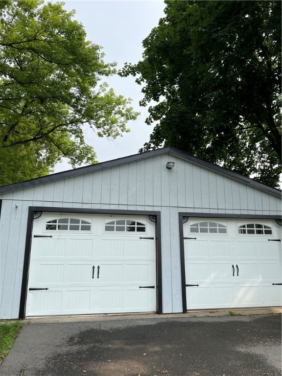 7551 Jackson School Road Lyons, NY 14489 - Photo 26 of 28 2 car garage with new doors