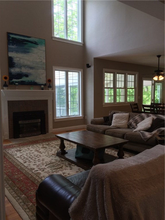 161 Chocolog Road Uxbridge, MA 01569 - Photo 5 of 37 Living room flows to the dining area and kitchen. Great layout for family gatherings or large get togethers