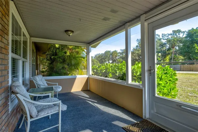 a view of outdoor space with seating green space