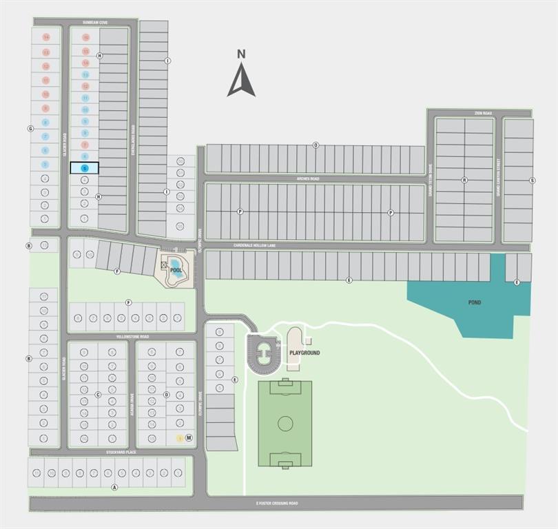 2645 Glacier Road Anna, TX 75409 - Photo 22 of 22 2645 Glacier Road Sitemap