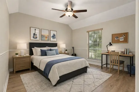 a large kitchen with stainless steel appliances kitchen island a large counter space a sink appliances and cabinets
