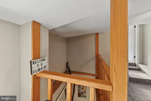 a view of a pathway both side of building