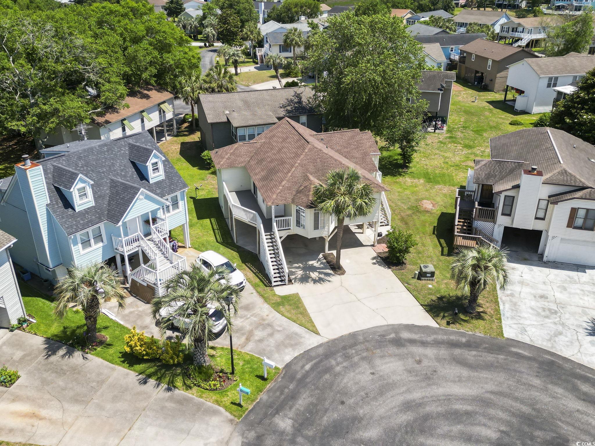 914 Dock Place Murrells Inlet, SC 29576 - Photo 8 of 37 Aerial view of residential area
