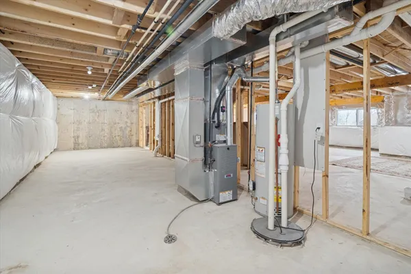 a view of a storage & utility room