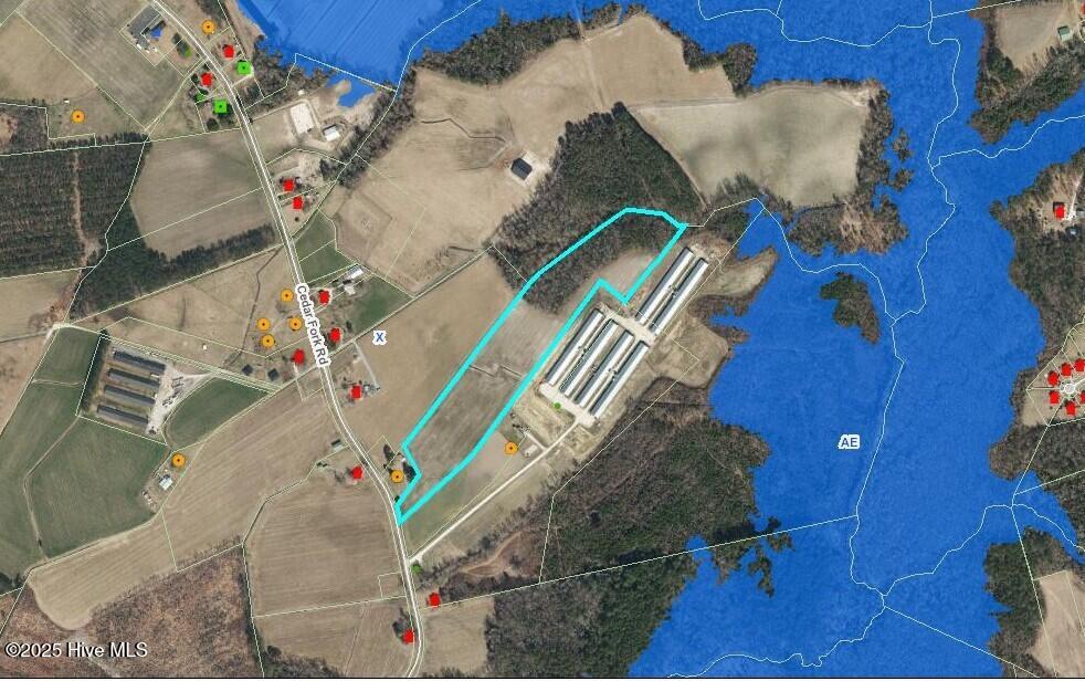 0 Cedar Fork Road Beulaville, NC 28518 - Photo 7 of 7 GIS Flood Map