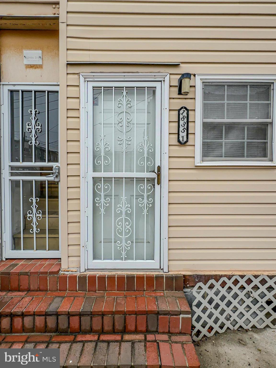 a view of a house with a window