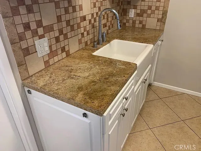 a bathroom with a sink