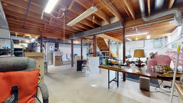 a view of a house with a patio