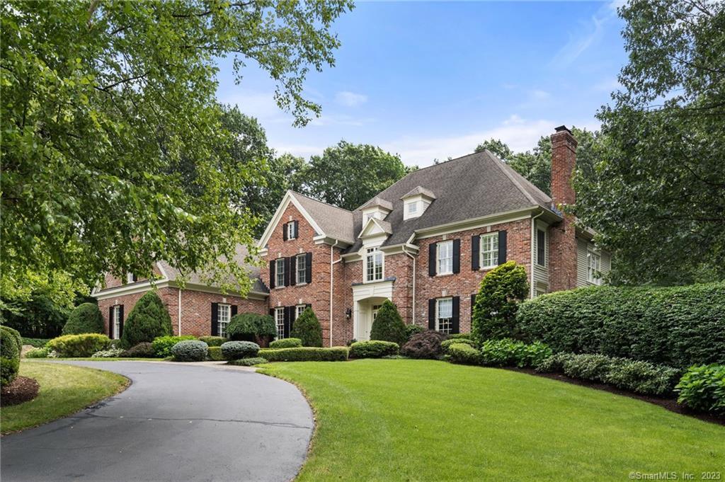 75 Westland Road Avon, CT 06001 - Photo 1 of 1 Stately front exterior with circular driveway