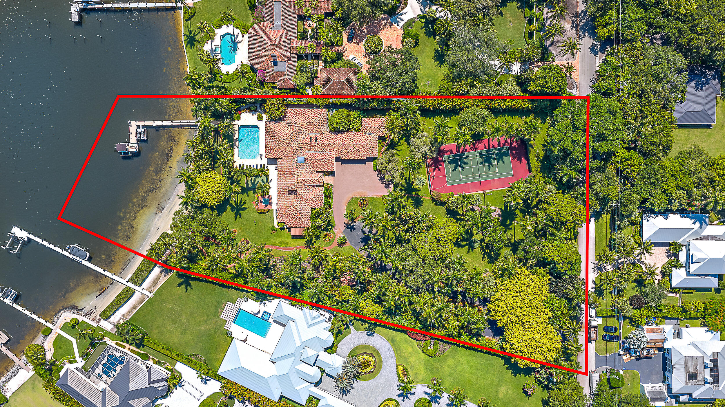 5900 Pennock Point Road Jupiter, FL 33458 - Photo 2 of 21 an aerial view of a house