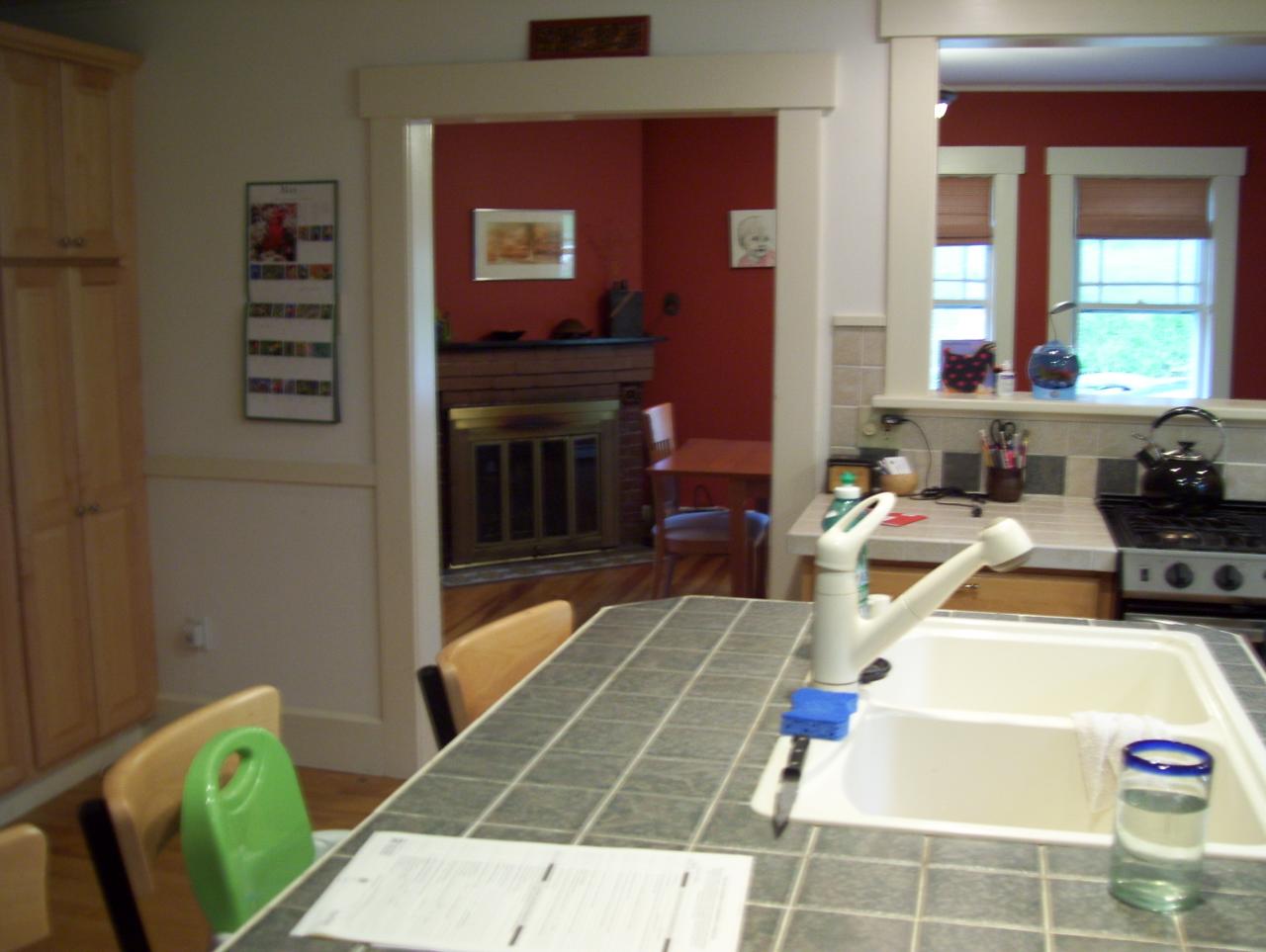 662 North Hoosac Road Williamstown, MA 01267 - Photo 6 of 8 kitchen to dining room fireplace