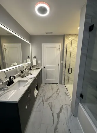 a utility room with washer and dryer