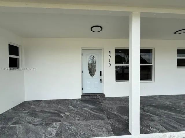 a view of empty room