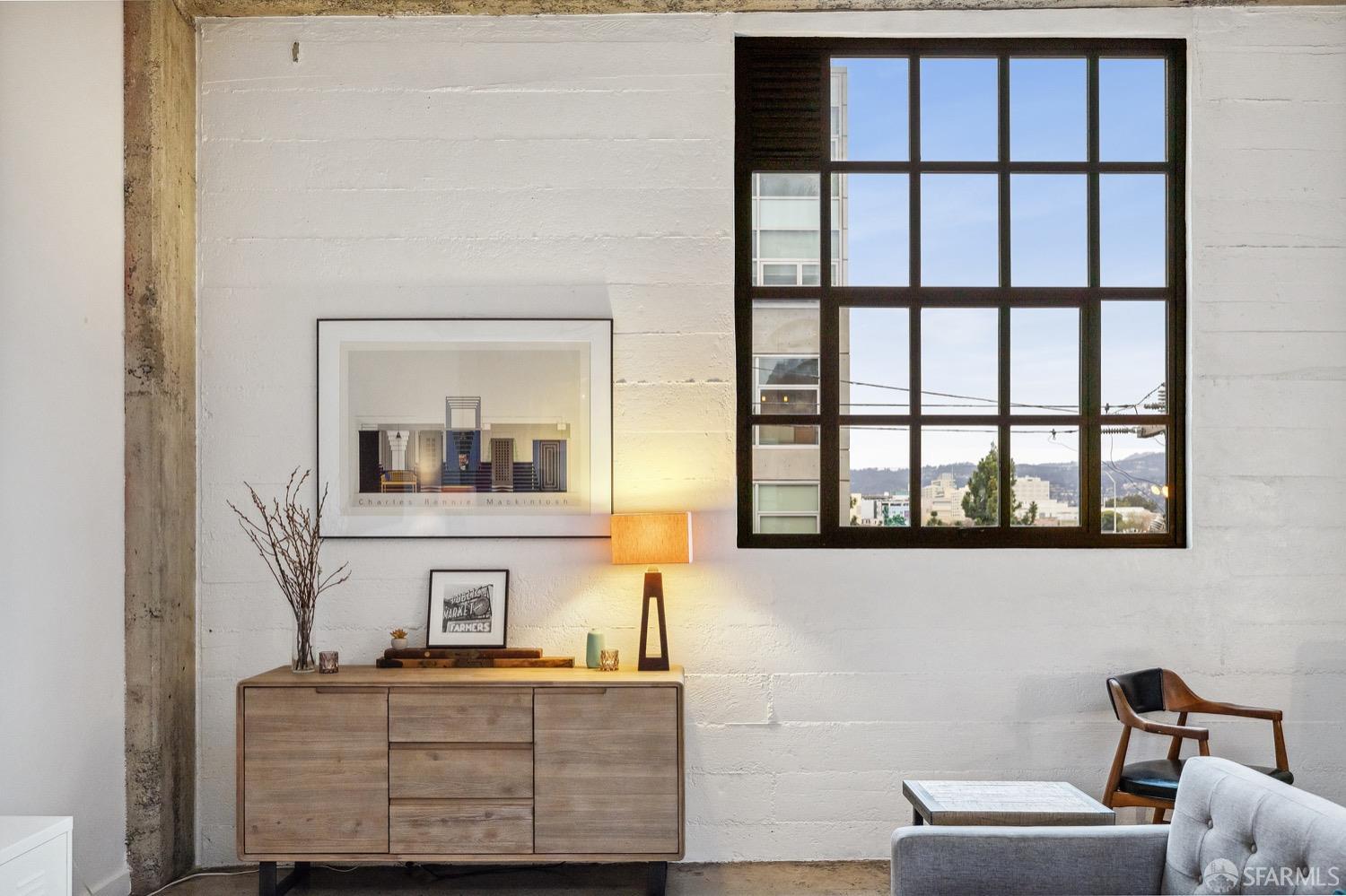 247 4th Street, Unit 406 Oakland, CA 94607 - Photo 41 of 46 a bathroom with a sink and a mirror