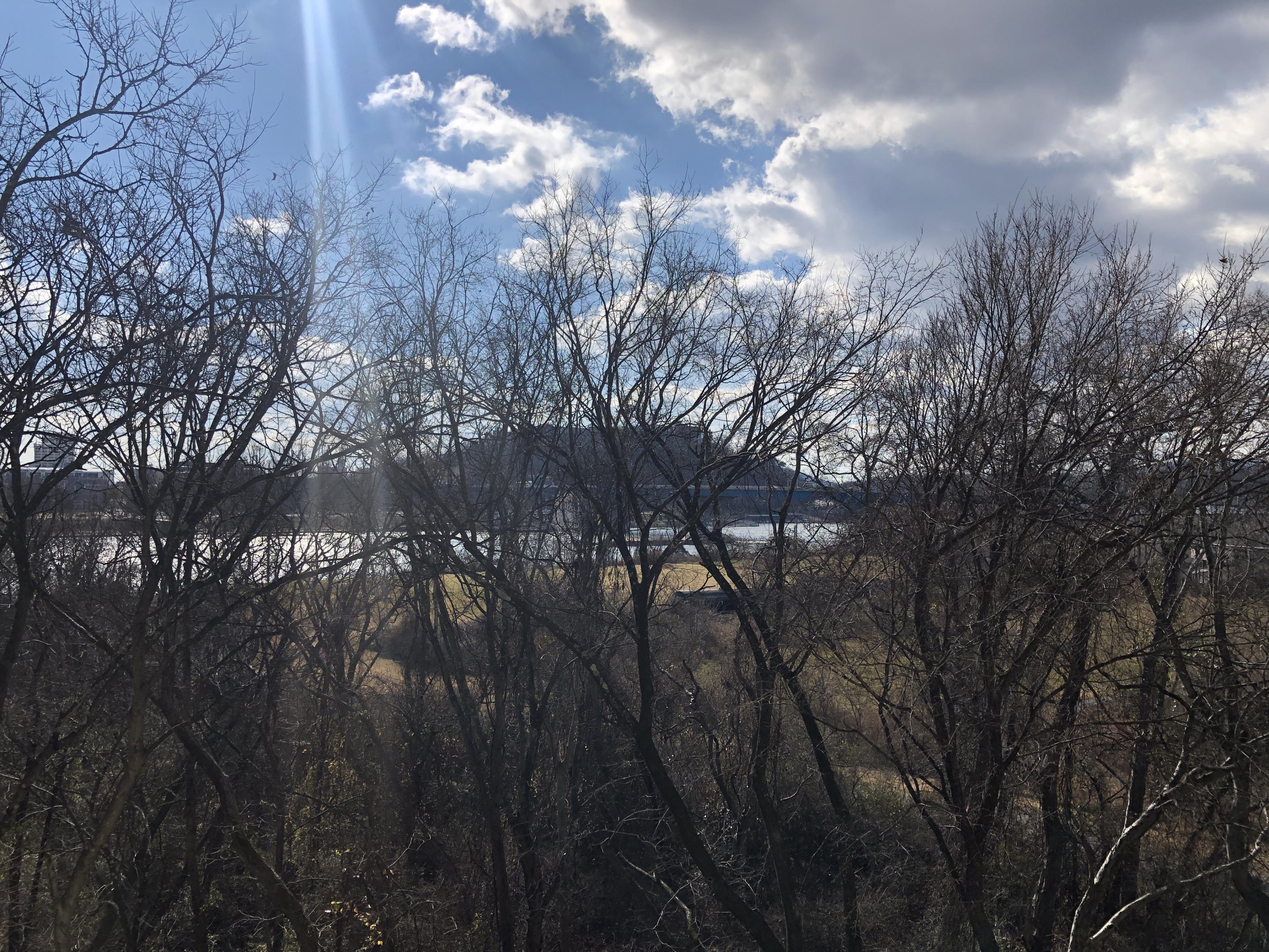 200 Manufacturers Road, Unit 414 Chattanooga, TN 37405 - Photo 21 of 44 Winter View of Lookout Mountain